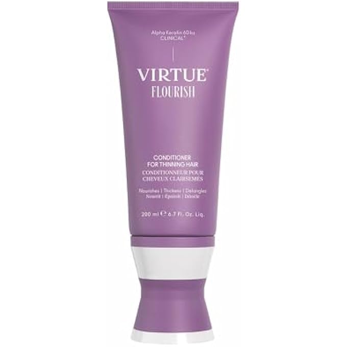 VIRTUE FLOURISH CONDITIONER FOR THINNING HAIR | NOURISHES, THICKENS, DETANGLES THINNING HAIR - Image 1